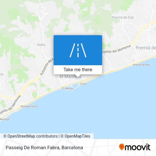Passeig De Roman Fabra map
