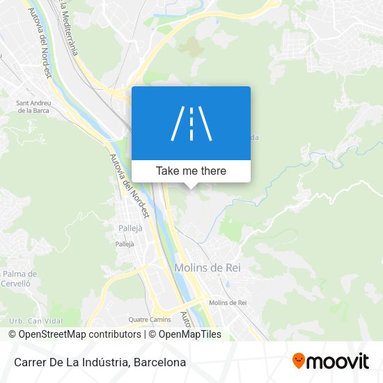 Carrer De La Indústria map