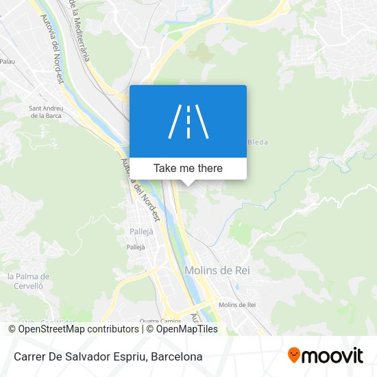 Carrer De Salvador Espriu map
