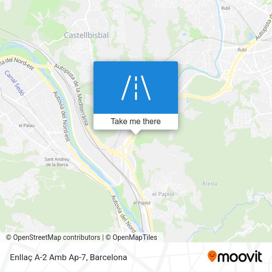 Enllaç A-2 Amb Ap-7 map