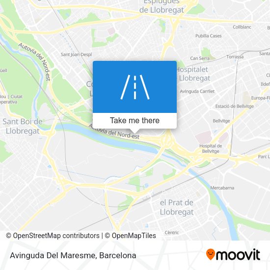 Avinguda Del Maresme map