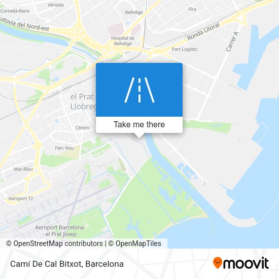 Camí De Cal Bitxot map
