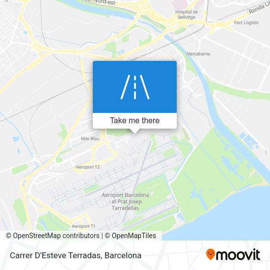 Carrer D'Esteve Terradas map