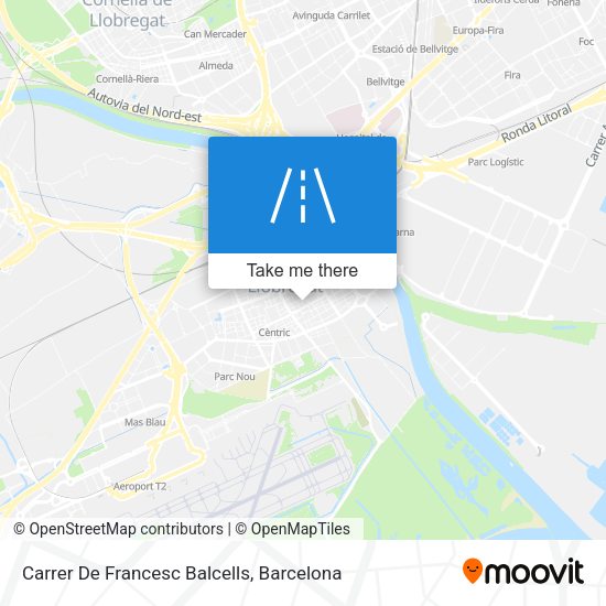 Carrer De Francesc Balcells map