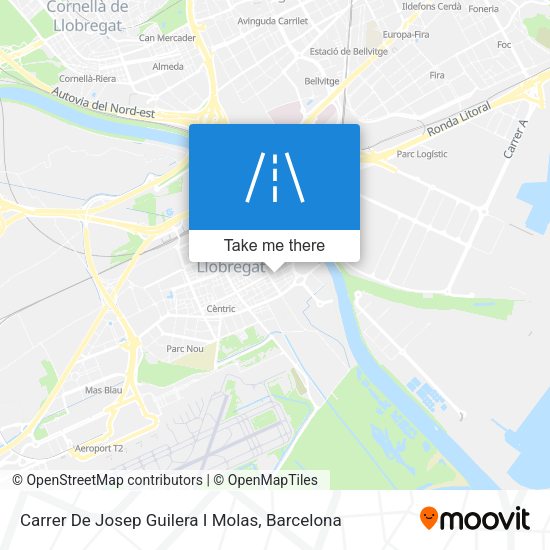 Carrer De Josep Guilera I Molas map