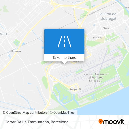 Carrer De La Tramuntana map