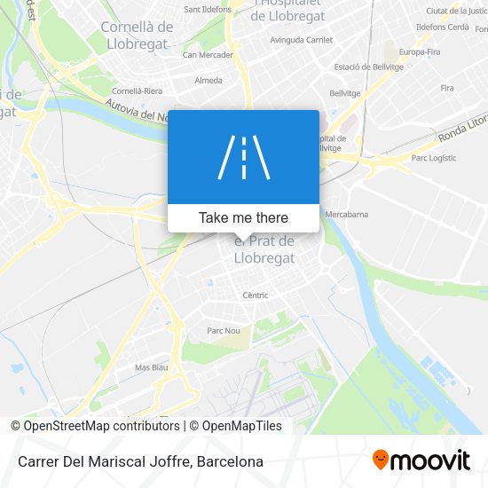 Carrer Del Mariscal Joffre map