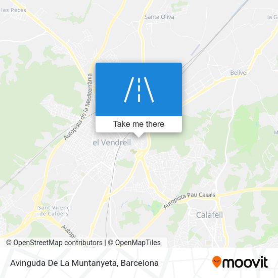 Avinguda De La Muntanyeta map