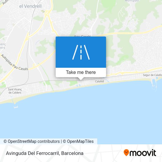 Avinguda Del Ferrocarril map