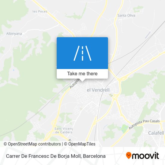 Carrer De Francesc De Borja Moll map