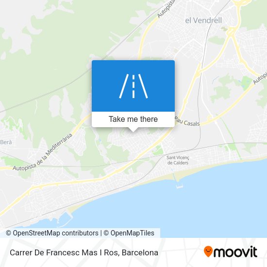 Carrer De Francesc Mas I Ros map