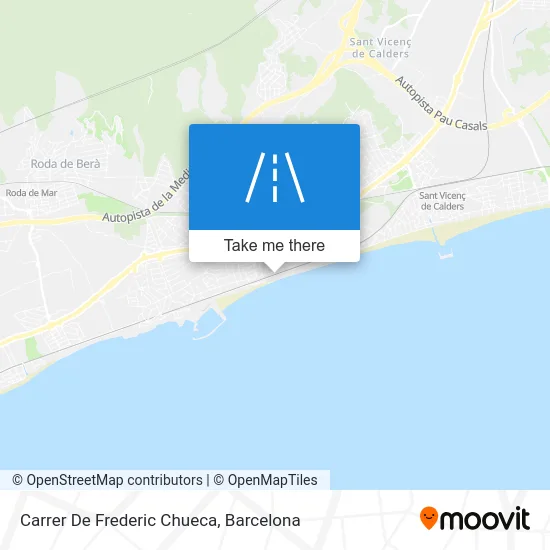 Carrer De Frederic Chueca map