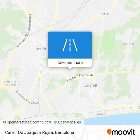 Carrer De Joaquim Ruyra map