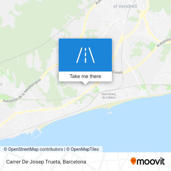 Carrer De Josep Trueta map