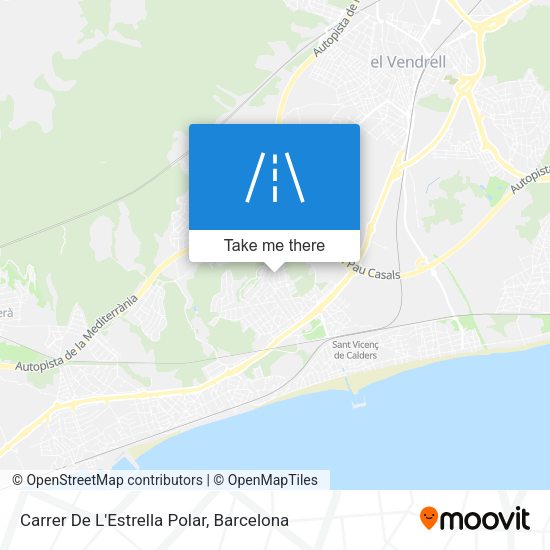 Carrer De L'Estrella Polar map