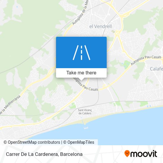 Carrer De La Cardenera map