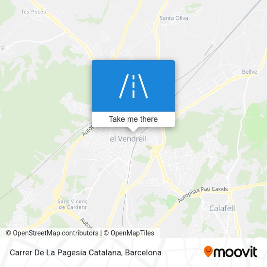 Carrer De La Pagesia Catalana map