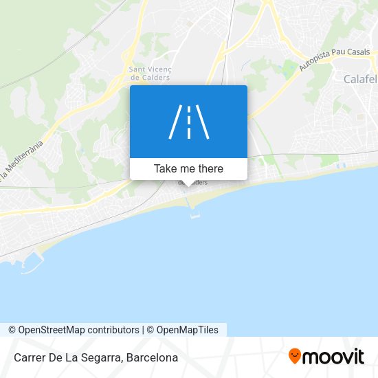Carrer De La Segarra map