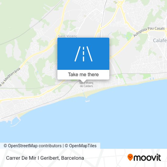 Carrer De Mir I Geribert map