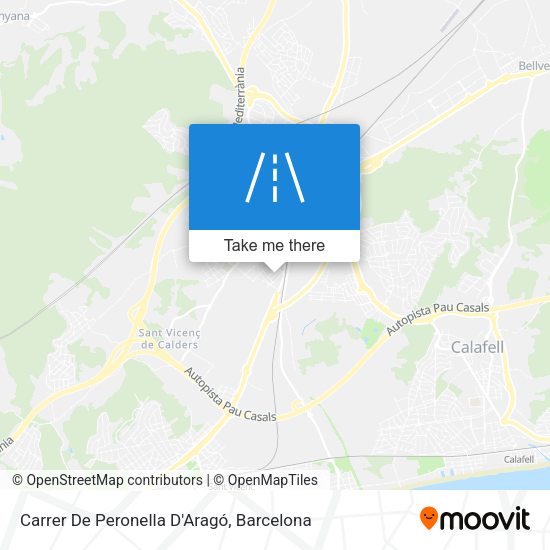 Carrer De Peronella D'Aragó map