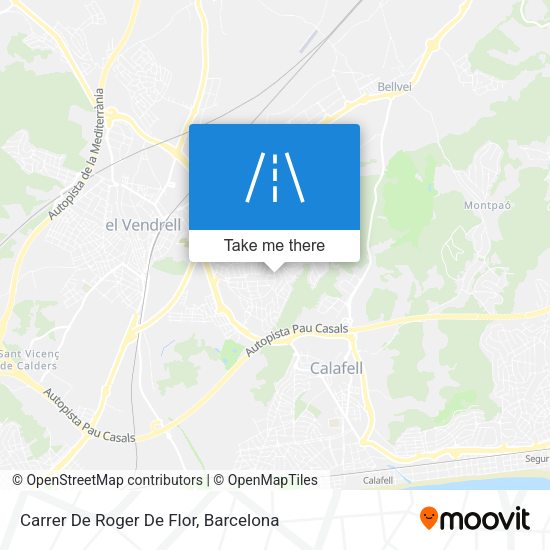 Carrer De Roger De Flor map