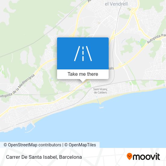 Carrer De Santa Isabel map