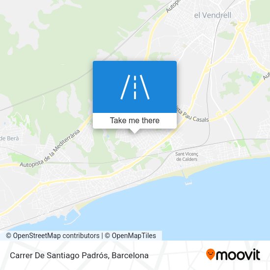 Carrer De Santiago Padrós map
