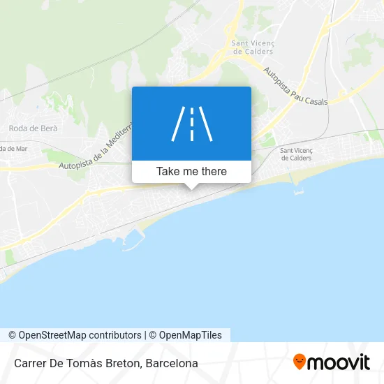 Carrer De Tomàs Breton map