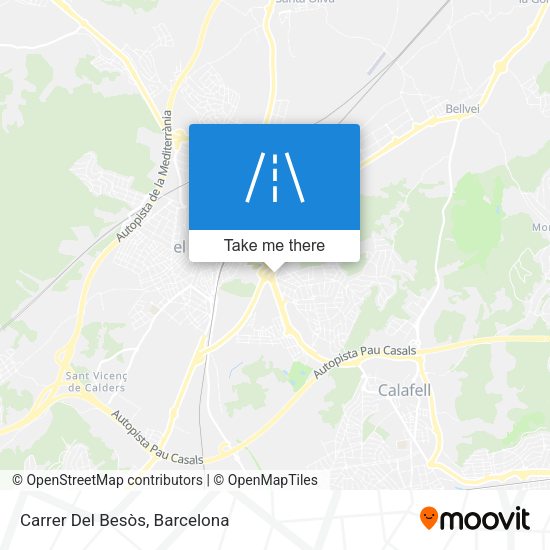 Carrer Del Besòs map