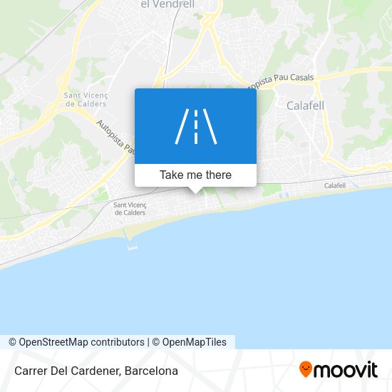 Carrer Del Cardener map