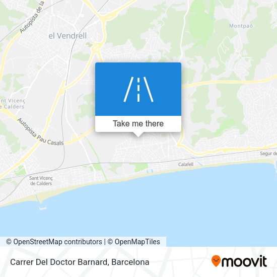 Carrer Del Doctor Barnard map