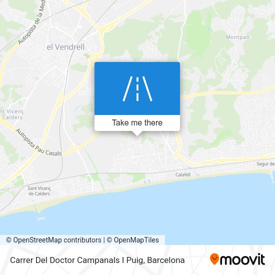 Carrer Del Doctor Campanals I Puig map