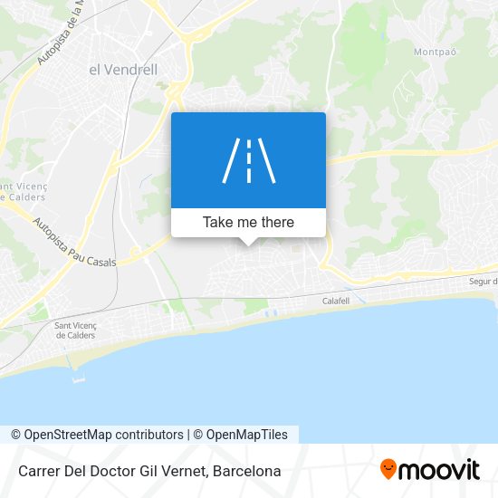 Carrer Del Doctor Gil Vernet map