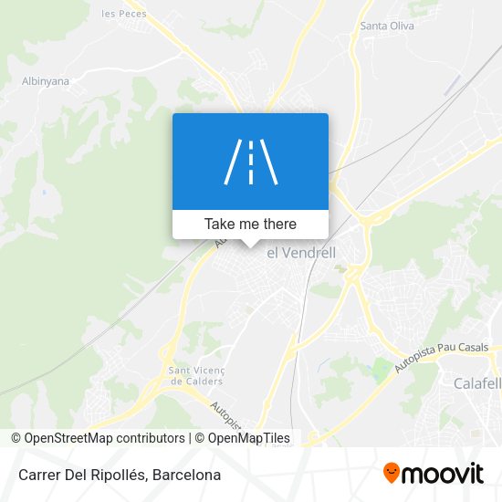 Carrer Del Ripollés map