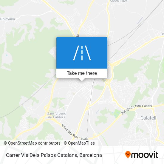 Carrer Via Dels Països Catalans map