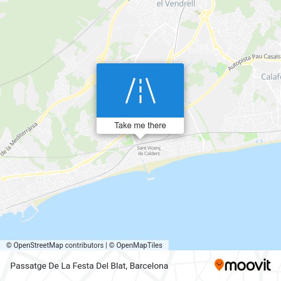 Passatge De La Festa Del Blat map