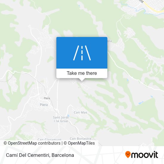 Camí Del Cementiri map