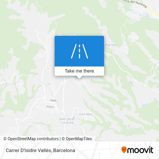 Carrer D'Isidre Vallès map