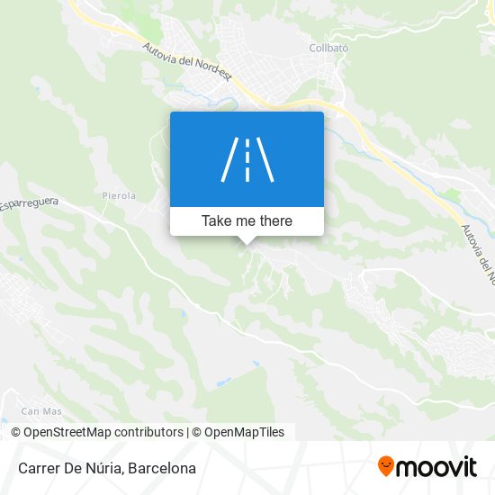 Carrer De Núria map
