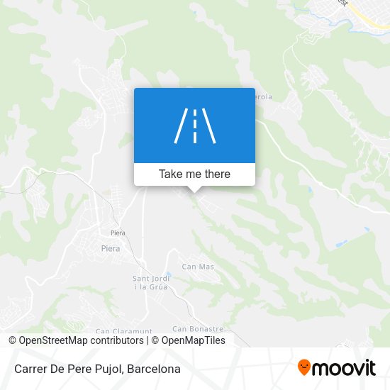 Carrer De Pere Pujol map
