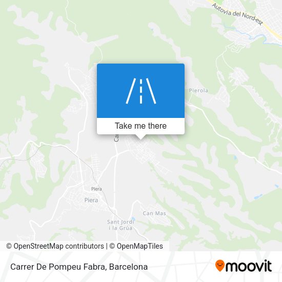 Carrer De Pompeu Fabra map