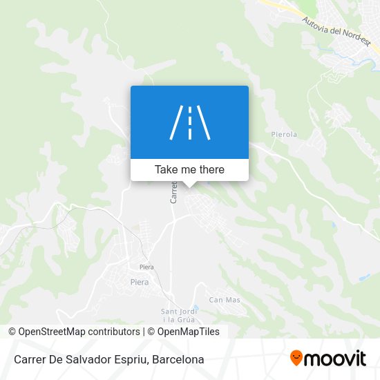 Carrer De Salvador Espriu map