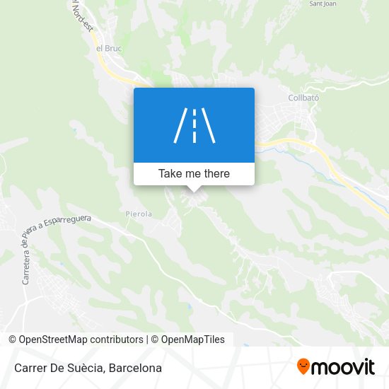Carrer De Suècia map