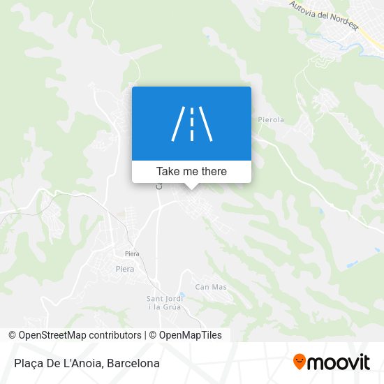 Plaça De L'Anoia map
