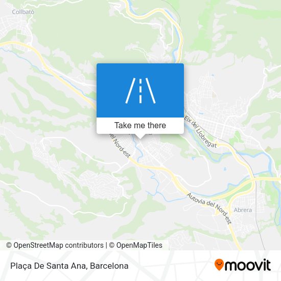 Plaça De Santa Ana map