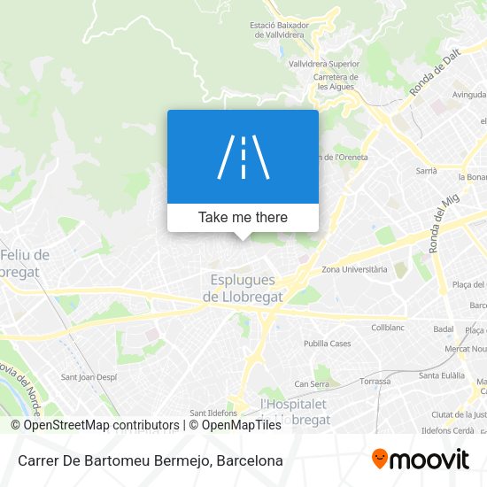 Carrer De Bartomeu Bermejo map
