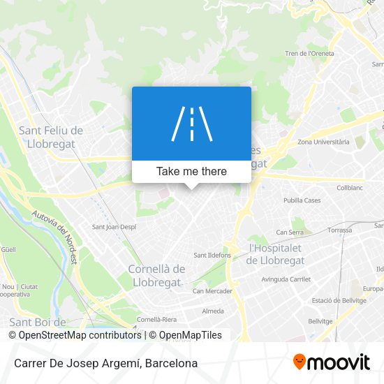 Carrer De Josep Argemí map