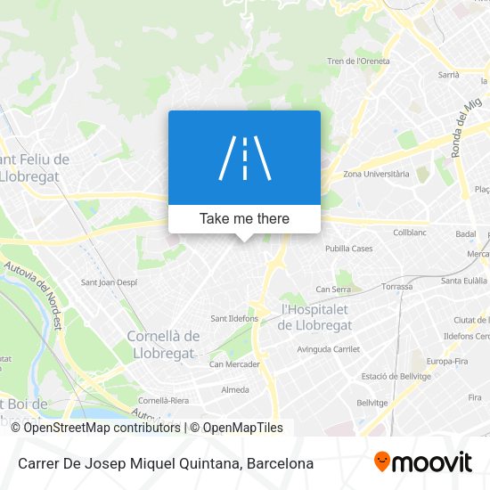 Carrer De Josep Miquel Quintana map