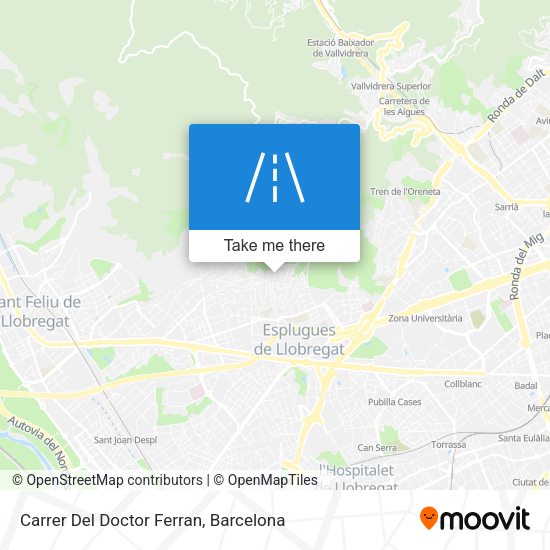 Carrer Del Doctor Ferran map