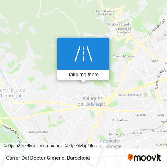 Carrer Del Doctor Gimeno map